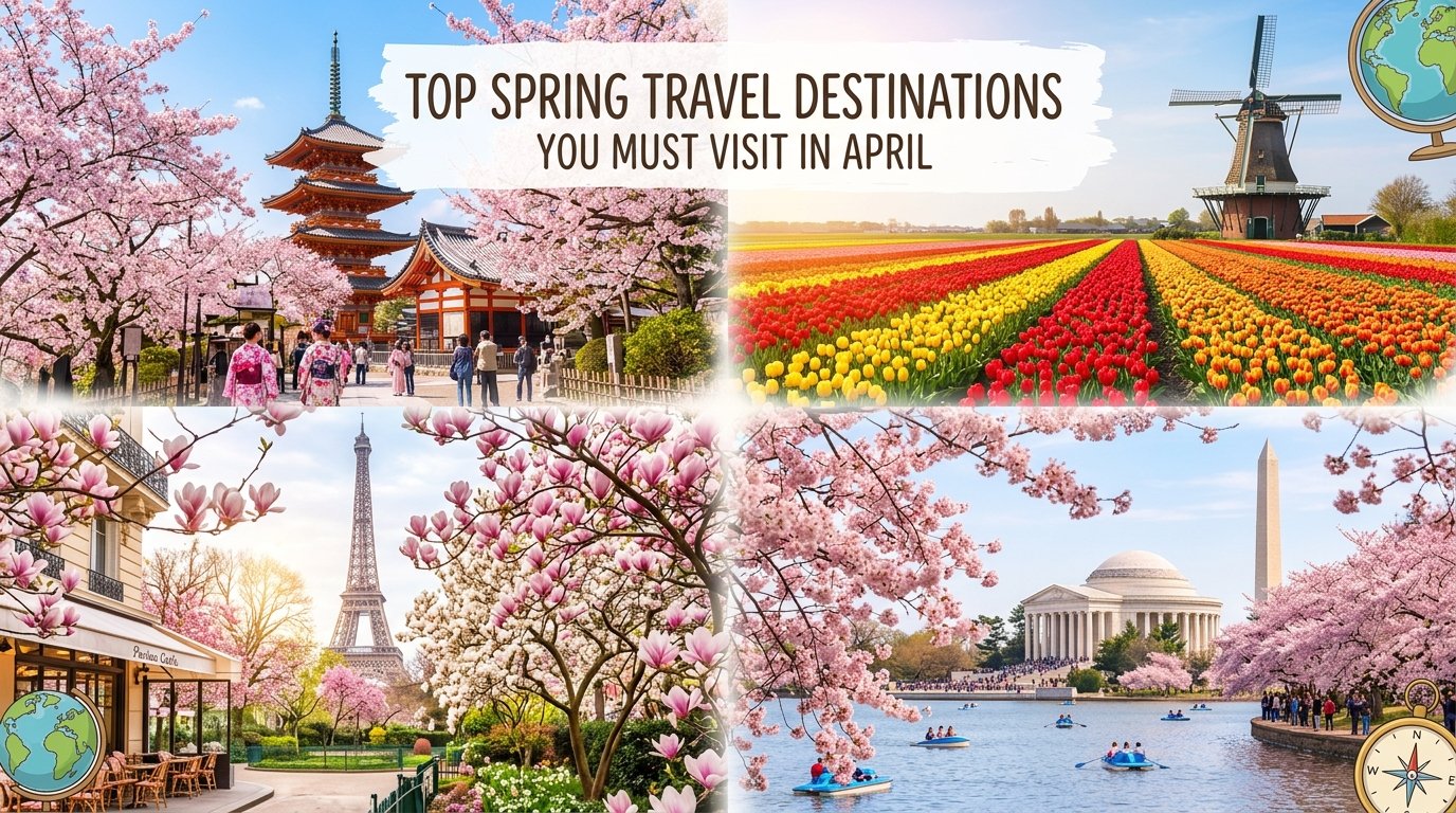 Top Spring Travel Destinations You Must Visit in April